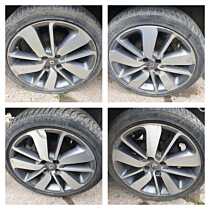 Set 4 Jante Janta Roata Roti Aluminiu 205 45 17 R17 Renault Clio 4 2012 - 2016 (anvelope iarna dot 2020-2024) [Q2775]