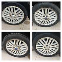 Set 4 Jante Aliaj 225 45 17 R17 Ford Focus 2 2004 - 2010 [Q0040]