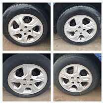 Set 4 Jante Janta Roata Roti Aliaj 185 65 15 R15 Renault Scenic 2 2003 - 2009 (anvelope vara dot 2023, 2025) [Q0517]