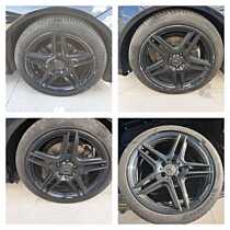 Set 4 Jante Aliaj 255 35 18 R18 si 225 40 18 R18 AMG Mercedes Clasa C Class W204 2007 - 2014 [Q0074]