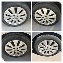 Set 4 Jante Janta Roata Roti Aliaj 195 55 16 R16 Distanta Prezon 4/100 CB 54.1 Kia Rio 3 2011 - 2015 (anvelope vara) [Q2905]
