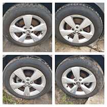 Set 4 Jante Roti Aliaj 185 60 15 R15 5x100 Skoda Rapid 2012 - 2017 [K3786]