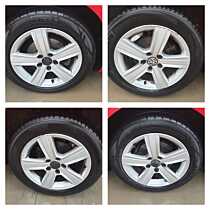 Set 4 Jante Janta Roata Roti Aliaj 205 55 16 R16 Volkswagen Golf 7 2013 - 2020 [Q0434]