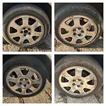 Set 4 Jante Roti Aliaj 165 65 15 R15 Audi A2 2000 - 2005 [K9081]