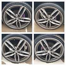 Set 4 Jante Janta Roata Roti Aliaj 235 35 19 R19 5x112 Volkswagen CC 2012 - 2015 [Q0952]