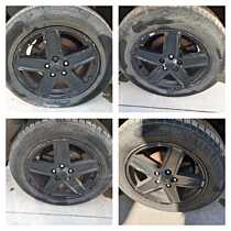 Set 4 Jante Janta Roata Roti Aliaj 215 60 17 R17 cu Anvelope Vara 5x114.3 CB 67.1 Hyundai ix35 2010 - 2015 (anvelope vara dot 2021/2023) [Q1721]