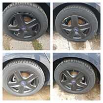 Set 4 Jante Roti Tabla cu Capace 215 55 16 ZR16 Ford Mondeo MK 4 2007 - 2014 [K8103]