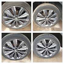 Set 4 Jante Roti Aliaj Aluminiu 225 45 19 R19 cu Anvelope Vara Dot 2024 Renault Kadjar 2015 - 2022 [Q1136]