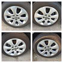 Set 4 Jante Roti Aliaj Aluminiu 5x120 225 55 17 R17 Saab 9-5 95 2010 - 2012 [Q0777]