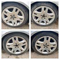 Set 4 Jante Roti Aliaj 245 45 17 R17 ZR17 Mercedes Clasa E Class W211 2002 - 2009 [K3462]