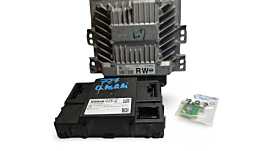 Kit Pornire ECU Calculator Motor cu Calculator Confort si Cip Cheie Nissan Qashqai J10 1.5 DCI K9K 2007 - 2013 Cod 23710BR30A, S180033108, 284B2JD [MX1358]