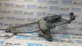 Ansamblu Brat Brate Stergator Stergatoare Parbriz cu Motoras Volkswagen Passat B6 2005 - 2010 Cod 3C1955023G, 3C1955419B [MX1406]