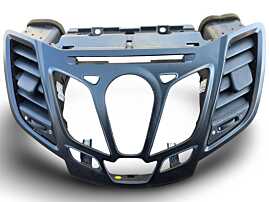 Ornament Rama Consola Centrala Bord cu Grile Ventilatie Ford Fiesta 6 2008 - 2018 Cod 8A61-18A802-BGW, 8A61-A018B08-AEW, 8A61-A018B09-AEW [N5696]