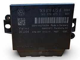 Unitate Modul Calculator Senzori Parcare Volkswagen Golf 6 2008 - 2013 Cod 1K9919475A, 5K0919475E, 1K9919475B [N5849]