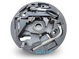 Set Trusa Cric Cheie Roti Carlig Remorcare si Suport Polistiren Seat Leon 1P 2008 - 2013 Cod 8P0012109E [N6132]