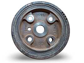 Fulie Vibrochen Arbore Cotit Volvo XC90 I 2.4 Diesel 2002 - 2014 Cod 30637335 [N6188]