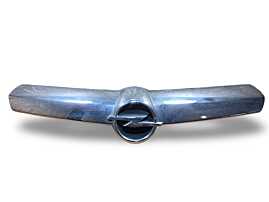 Grila Ornament Crom Cu Emblema de pe Bara Spoiler Fata Opel Corsa D 2006 - 2014 Cod 13223226 [N6433]