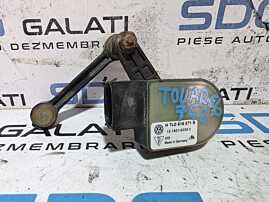 Senzor Lumini Nivel Far Faruri Balast Xenon Volkswagen Phaeton 2002 - 2010 Cod 4E0907503C, 7L0616571B [N6649]