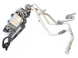 Webasto Sirocou Incalzire Auxiliara cu Furtune Conducte Tevi Apa Volkswagen Touareg 7L 2.5 TDI 2002 - 2010 Cod 7L6815071C [N6652]