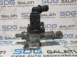 Corp Carcasa Termostat cu Flansa Lichid Racire Volkswagen Bora 1.9 TDI 1998 - 2005 Cod 038121133J, 038121144B [N6842]