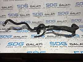 Furtun Conducta Tub Tubulatura Tur Retur Motorina Combustibil cu Senzor Temperatura Audi A6 C6 3.0 TDI 2004 - 2011 Cod 038906081B, 059130300AF [N6959]