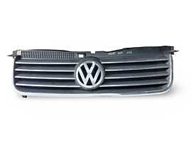 Grila Centrala cu Sigla Emblema de pe Bara Spoiler Fata Volkswagen Passat B5.5 2001 - 2005 Cod 3B0853651L (Prinderi Rupte, Lipita) [N7117]