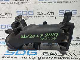 Tub Admisie Clapeta Acceleratie cu Senzor Presiune Volkswagen Touran 1.4 TSI CAVB CAVC CTHB CTHC CDGA 2010 - 2015 Cod 03C145761F [N7184]