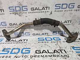 Conducta Teava Retur Ulei Turbo Turbina Turbosuflanta Hyundai ix35 2.0 CRDI D4HA 2009 - 2015 Cod 282462F000, 28246-2F000 [N7344]
