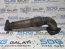 Compensator Racord Flexibil Teava Conducta Evacuare Stanga Audi A6 C6 2.7 TDI BPP BSG 2004 - 2008 Cod 059789L [N7369]