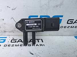 Senzor Presiune Gaze Evacuare Filtru Particule DPF Volkswagen Phaeton 3.0 TDI 2008 - 2016 Cod 0281006005 [N7506]