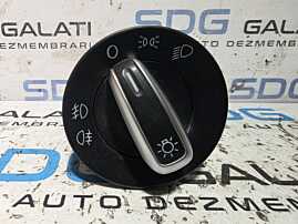 Bloc Lumini Comutator Intrerupator Faruri cu Proiectoare Ceata Volkswagen Polo 6R 2009 - 2017 Cod 6R0941531G [N7817]