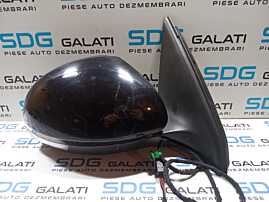 Oglinda Electrica Dreapta FARA Pliere Rabatare cu Semnalizare Volkswagen Tiguan 2007 - 2011 Cod 5N2857502N Culoare LC9X [M3826]