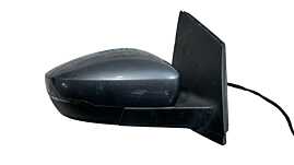 Oglinda Electrica Dreapta Volkswagen Polo 6R 2009 - 2014 Culoare Gri Inchis Cod 6R2 857 502 AQ D7R [ L5706 ]