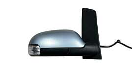 Oglinda Electrica Dreapta Volkswagen Touran 2003 - 2010 Culoare Albastru Deschis Cod 010744 [ L5711 ]