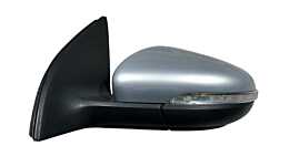 Oglinda Electrica Stanga Volkswagen Golf 6 2008 - 2012 ( Semnalizare Sparta ) Culoare Argintiu Cod 5K0857933B [ L5705 ]