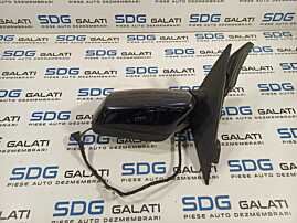 Oglinda Stanga Electrica BMW Seria 3 E46 1998 - 2006 Culoare 317/5 Orientblau Metallic [L1357]
