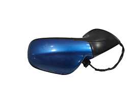 Oglinda Stanga Electrica Peugeot 407 2004 - 2010 Culoarea Albastru Cod 024145 [LR0654]