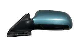 Oglinda Stanga Electrica Audi A4 B5 1997 - 2001 Culoare turcoaz Cod 8D0857543 [L5858]