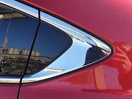 Ornament Cromat Stanga Spate de pe Aripa Caroserie Mazda 6 III GJ Sedan Berlina 2013 - 2018 [C9598]