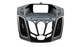 Ornament Consola Centrala Cu Gura Grila Aer Aerisire Ventilatie Bord Centrala Ford Focus 3 2010 - 2018 Cod BM51A014L21BC BM51A014L21AC [L6020]
