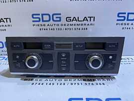 Panou Comanda AC Clima Climatronic Audi A6 C6 4F 2005 - 2011 Cod 4F2820043H 4F0910043