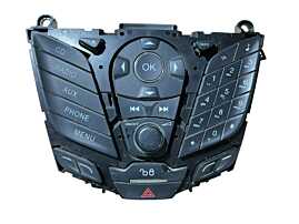 Panou Buton Butoane Comanda Control Radio CD Player Navigatie Volum Avarii Inchidere Centralizata Ford Focus 3 2010 - 2015 Cod AM5T-18K811-BD AM5T18K811BD [LR0525]