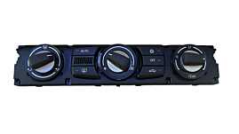 Panou Modul Unitate Comanda AC Aer Conditionat Clima Climatic BMW Seria 5 E60 E61 2003 - 2010 Cod 9160526 [LC0786]