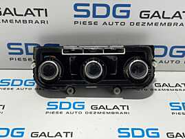 Panou Unitate Comanda AC Aer Conditionat Clima Climatronic Volkswagen Passat B7 2010 - 2015 Cod 7N0907426AM [L2875]