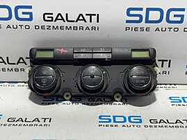 Panou Modul Unitate Comanda AC Aer Conditionat Clima Climatronic Dublu Dual Zone Skoda Octavia 2 2004 - 2013 [L3174]