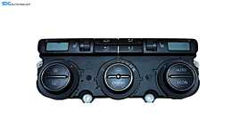 Panou Modul Unitate Comanda AC Aer Conditionat Clima Climatronic Dublu Dual Zone Volkswagen Touran 2003 - 2010 [L5416]
