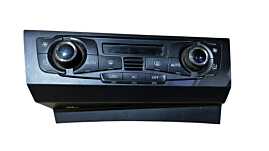 Panou Modul Unitate Comanda AC Aer Conditionat Clima Climatronic Volan Dreapta Audi Q5 8R 2008 - 2015 Cod 8T2820043AF [LC0730]