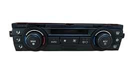 Panou Modul Unitate Comanda AC Aer Conditionat Clima Dublu Climatronic Dual Zone BMW Seria 3 E90 E91 2004 - 2011 Cod 6958536 [LC0788]