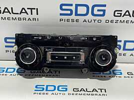 Panou Unitate Comanda AC Aer Conditionat Clima Climatronic cu Incalzire in Scaune Skoda Octavia 2 2008 - 2013 Cod 3T0907044AS 5HB009749-45 [L2841]