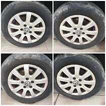 Set 4 Jante Aliaj 195 65 15 R15 5x112 Volkswagen Jetta 2006 - 2018 [C9213]